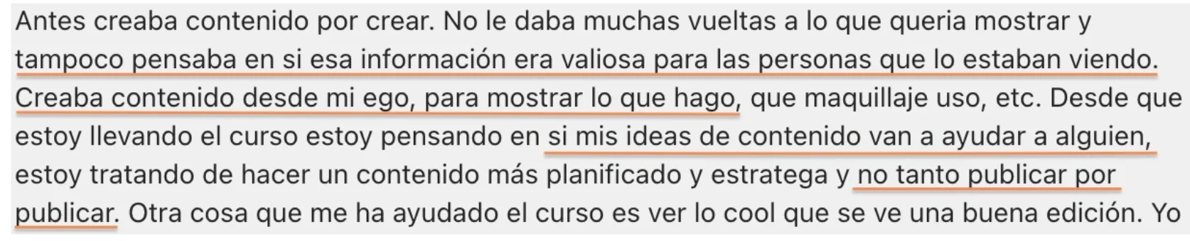 testimonios